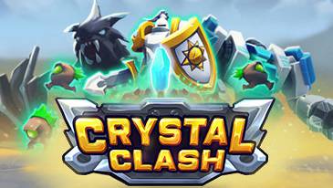 Crystal Clash - Crystal Clash is a free-to-play fantasy castle siege RTS from Crunchy Leaf Game. Form your armies from dozens of strong units and powerful spells and take on both PvE bosses and competitive matches against other players.